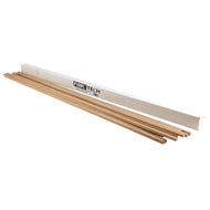 Barcode, Sticks i egetræ, 12 stk., 14x10x1200 mm