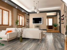 Indlæs billede til gallerivisning Pris pr pakke Eurowood PURUS PLUS Laminatgulv Tuxer oak
